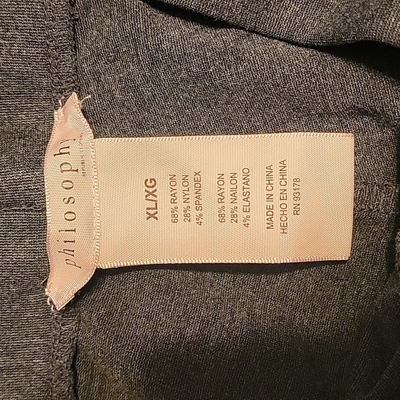 XL Gray leggings - Picture 2 of 3